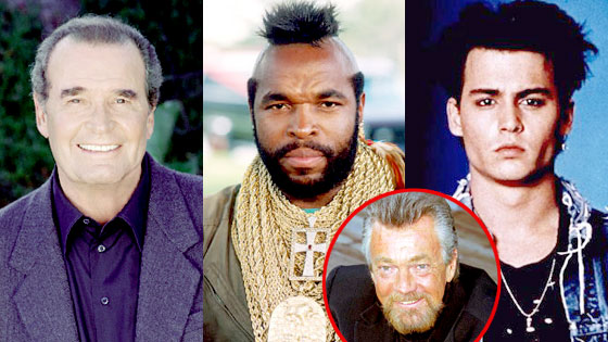 James Garner, Mr. T, Johnny Depp, Stephen J. Cannell James Garner, Mr. T, Johnny Depp, Stephen J. Cannell